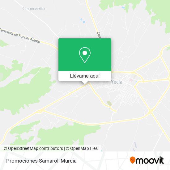 Mapa Promociones Samarol