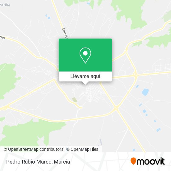 Mapa Pedro Rubio Marco