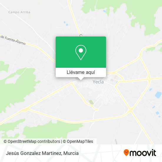 Mapa Jesús Gonzalez Martinez