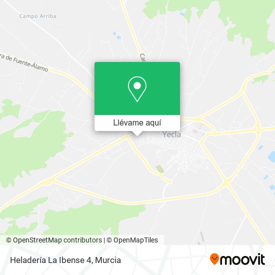 Mapa Heladería La Ibense 4