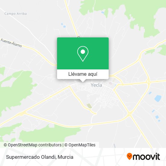 Mapa Supermercado Olandi