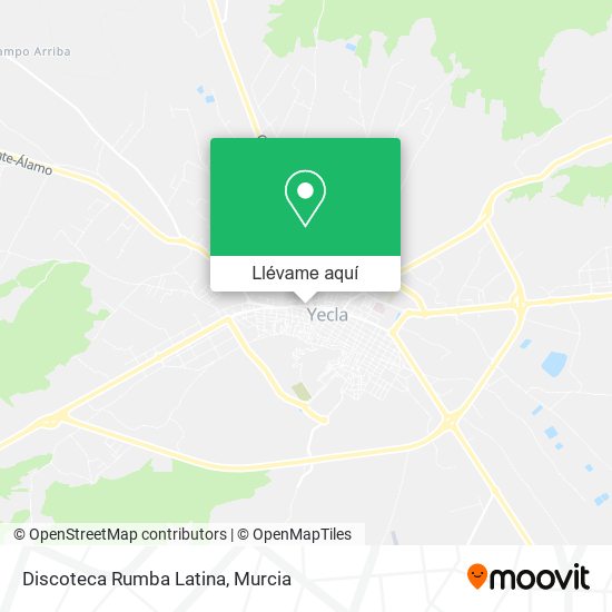 Mapa Discoteca Rumba Latina