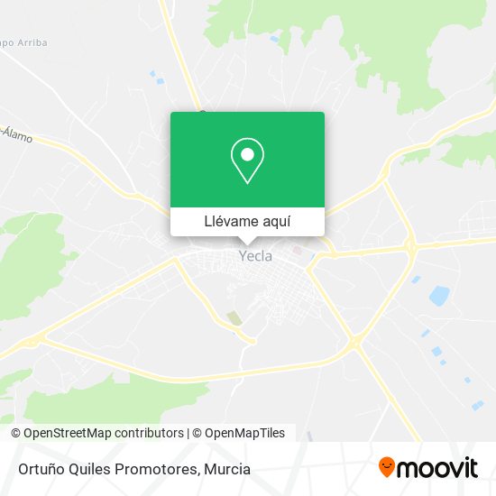 Mapa Ortuño Quiles Promotores