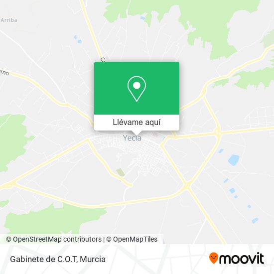Mapa Gabinete de C.O.T