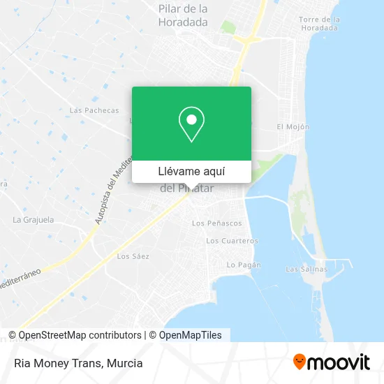 Mapa Ria Money Trans