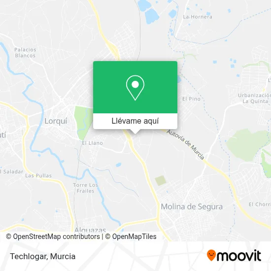 Mapa Techlogar