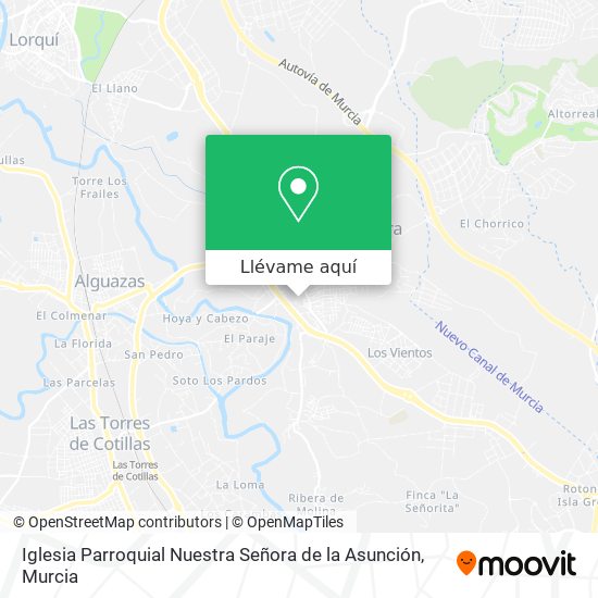 Mapa Iglesia Parroquial Nuestra Señora de la Asunción