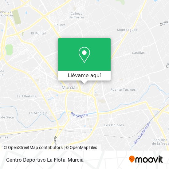 Mapa Centro Deportivo La Flota