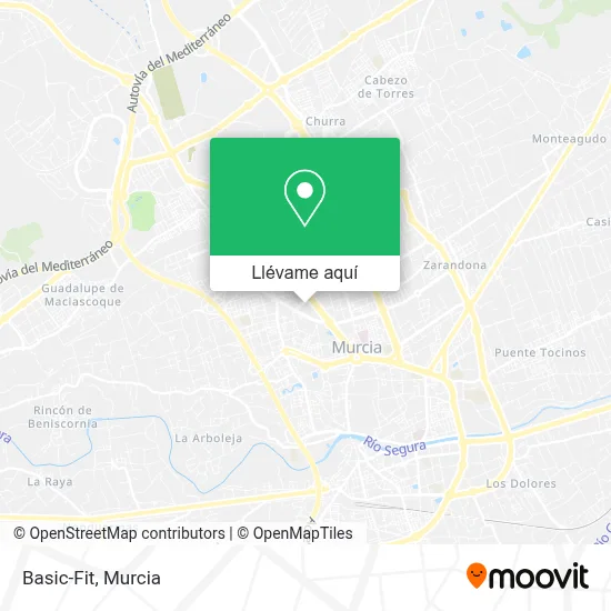 Mapa Basic-Fit