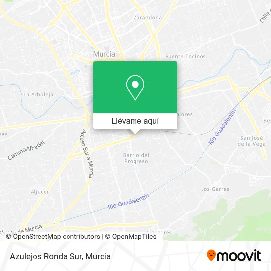 Mapa Azulejos Ronda Sur
