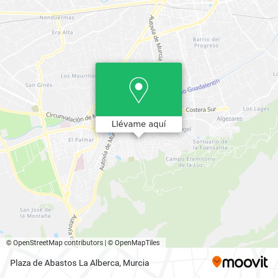 Mapa Plaza de Abastos La Alberca