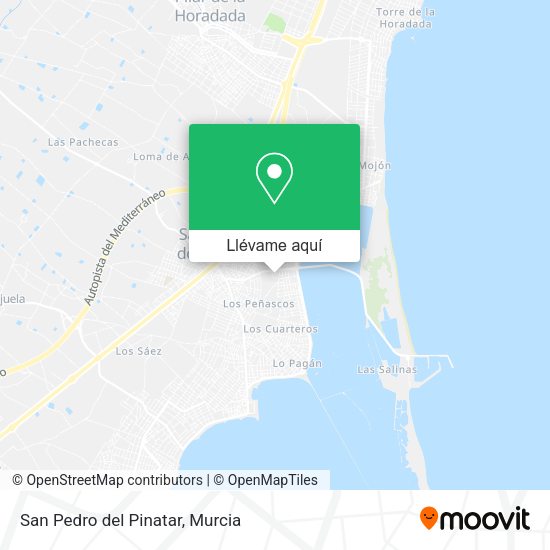 Mapa San Pedro del Pinatar