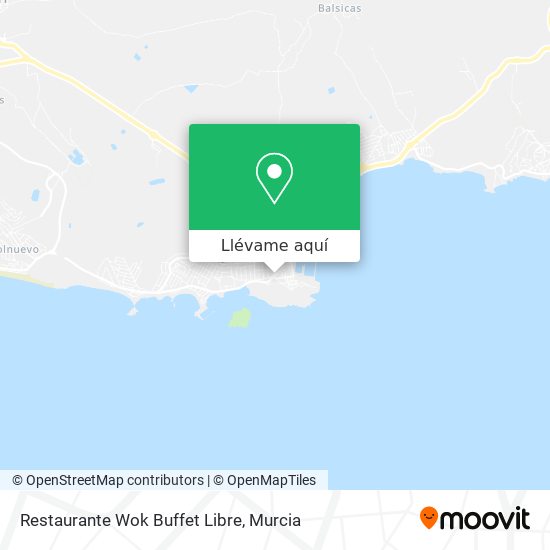 Mapa Restaurante Wok Buffet Libre