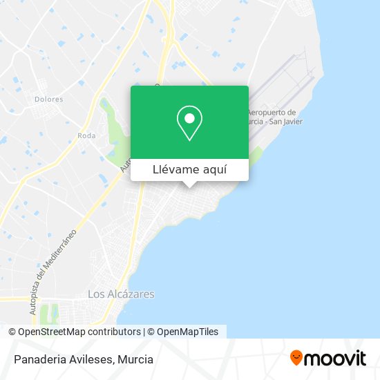Mapa Panaderia Avileses