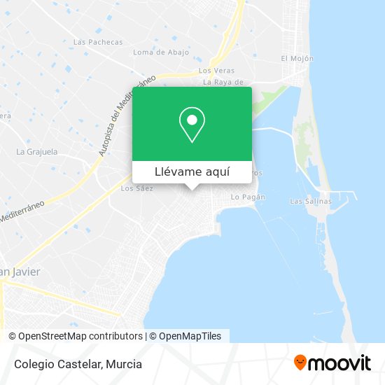 Mapa Colegio Castelar