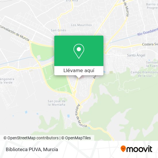 Mapa Biblioteca PUVA