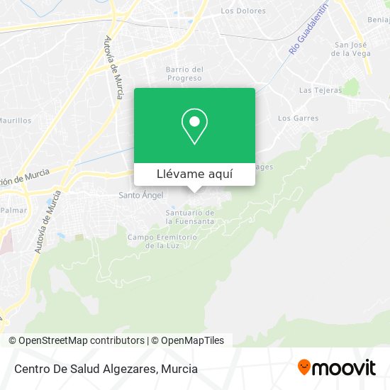 Mapa Centro De Salud Algezares
