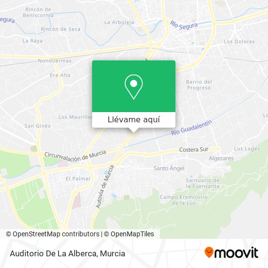 Mapa Auditorio De La Alberca