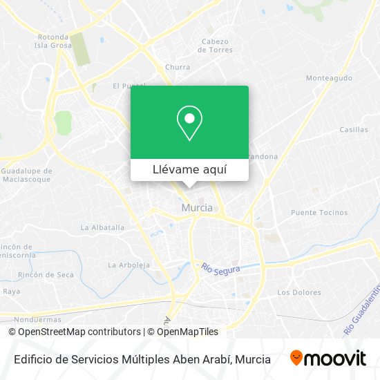 Mapa Edificio de Servicios Múltiples Aben Arabí