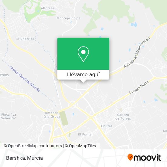 Cómo llegar a Bershka en Murcia en Autobús o Tren ligero?