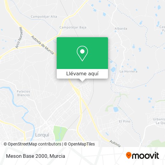 Mapa Meson Base 2000