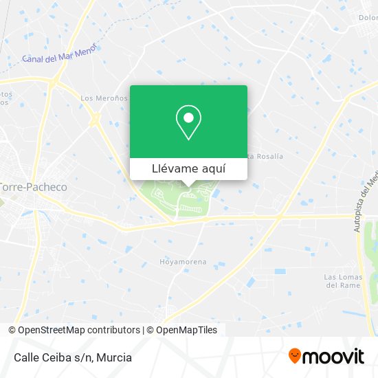 Mapa Calle Ceiba s/n