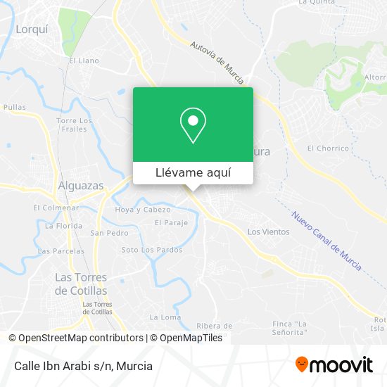 Mapa Calle Ibn Arabi s/n