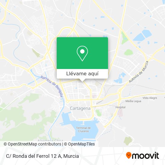 Mapa C/ Ronda del Ferrol 12 A