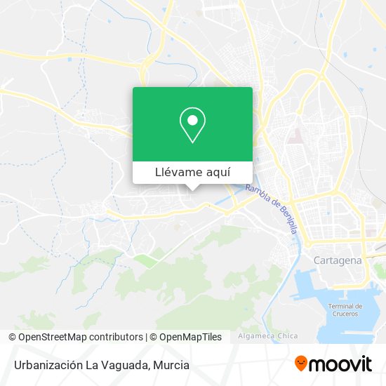 Mapa Urbanización La Vaguada
