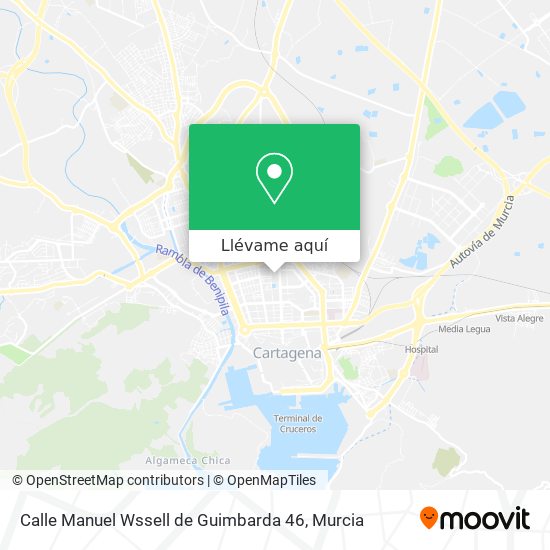 Mapa Calle Manuel Wssell de Guimbarda 46