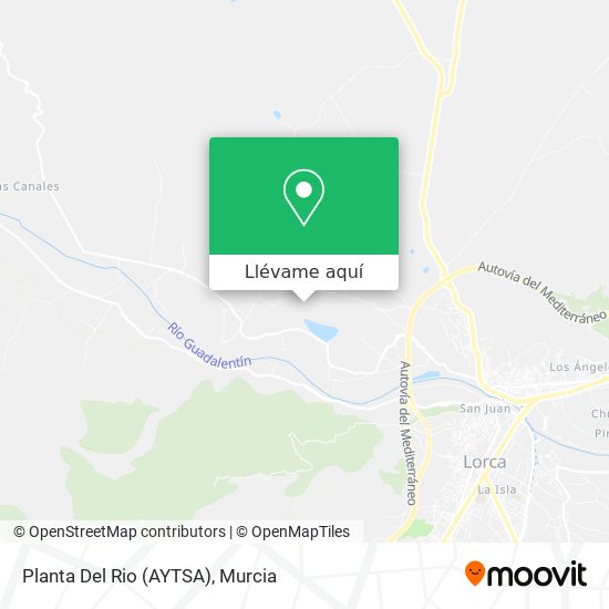 Mapa Planta Del Rio (AYTSA)