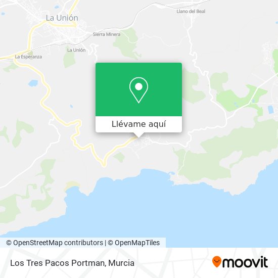 Mapa Los Tres Pacos Portman