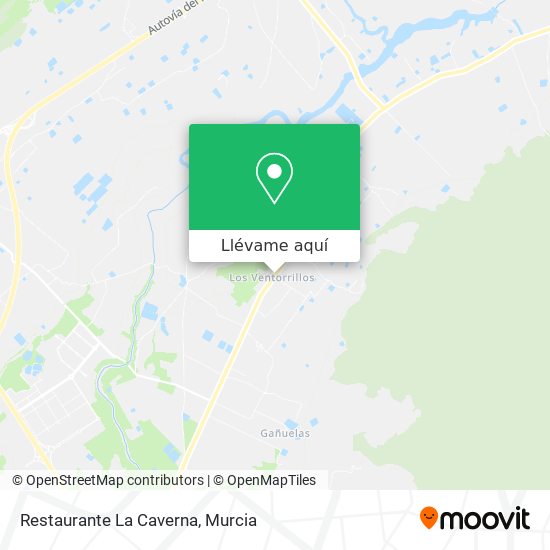 Mapa Restaurante La Caverna