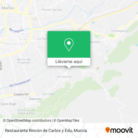 Mapa Restaurante Rincón de Carlos y Edu