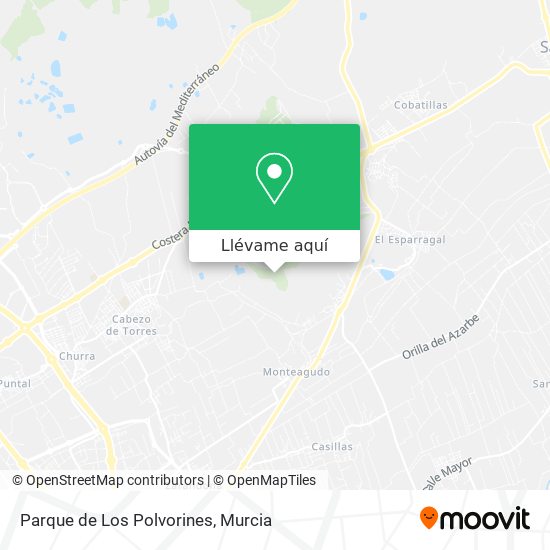 Mapa Parque de Los Polvorines