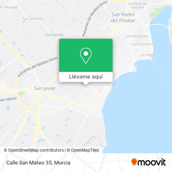 Mapa Calle San Mateo 35