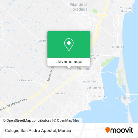Mapa Colegio San Pedro Apostol