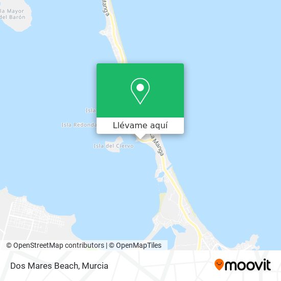 Mapa Dos Mares Beach