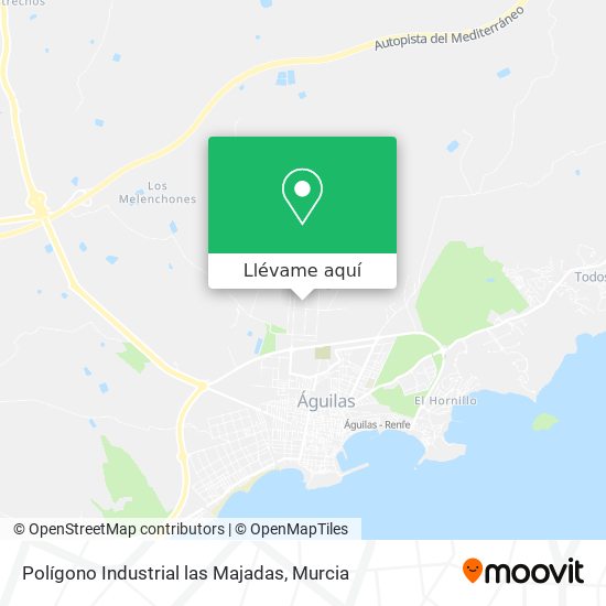 Mapa Polígono Industrial las Majadas