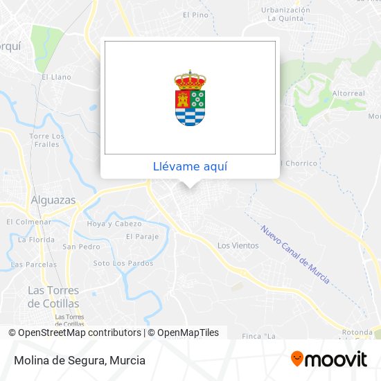 Mapa Molina de Segura
