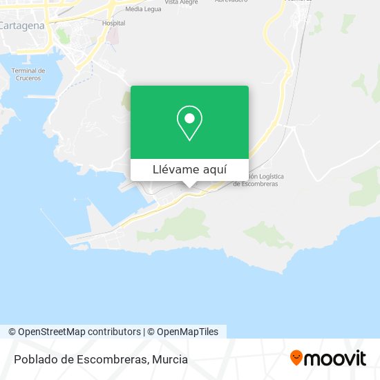 Mapa Poblado de Escombreras