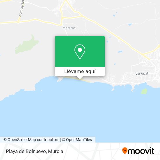 Mapa Playa de Bolnuevo