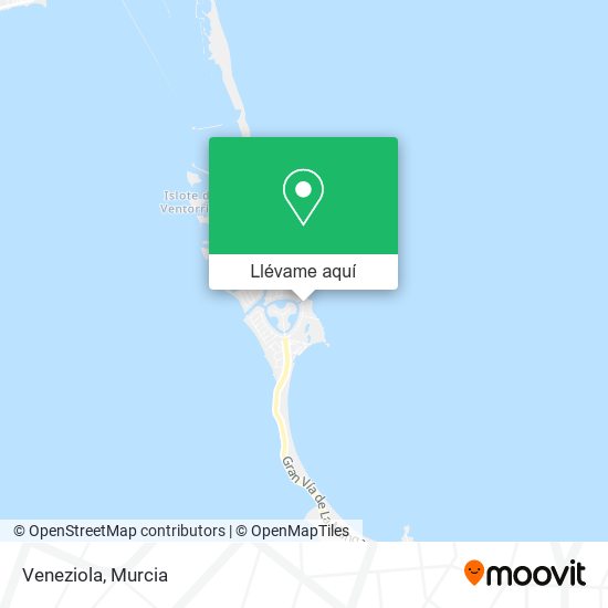 Mapa Veneziola