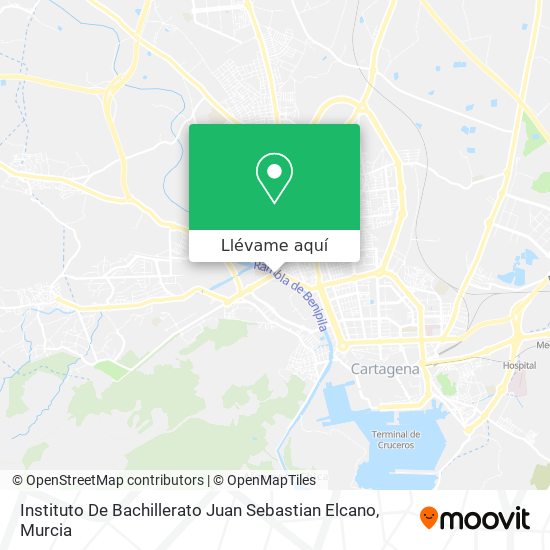 Mapa Instituto De Bachillerato Juan Sebastian Elcano