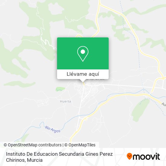 Mapa Instituto De Educacion Secundaria Gines Perez Chirinos