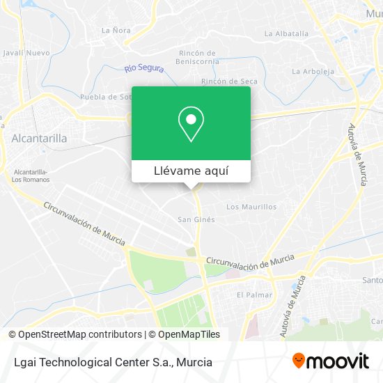 Mapa Lgai Technological Center S.a.