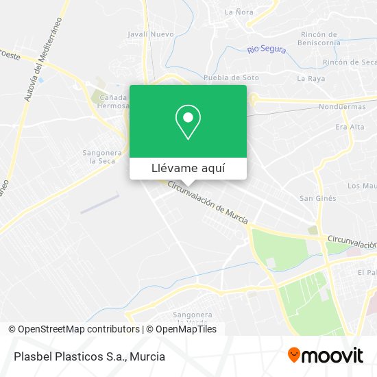 Mapa Plasbel Plasticos S.a.