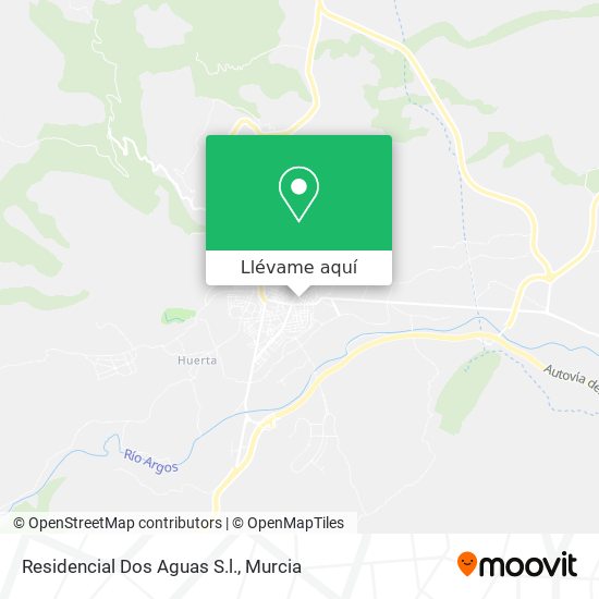 Mapa Residencial Dos Aguas S.l.
