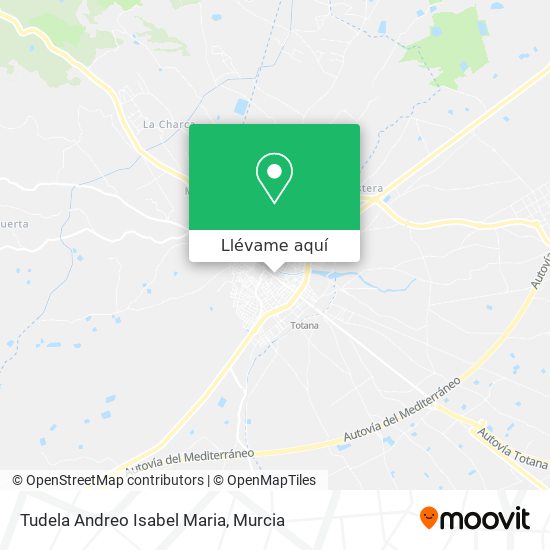 Mapa Tudela Andreo Isabel Maria