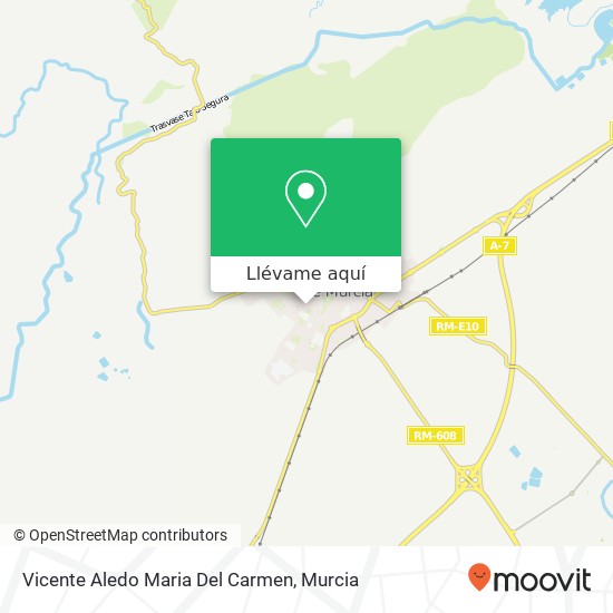 Mapa Vicente Aledo Maria Del Carmen
